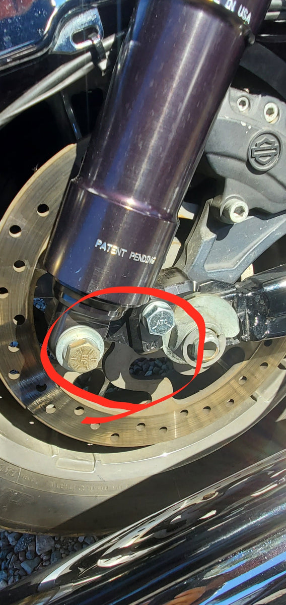 Harley Touring Suspension Lowering Blocks 3/4" Inch Skully Customs