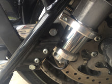09 -13 Twin saddle Bag Skully Customs Billet Compressor Mounting Plate for 2009-2013 Models with Twin Saddle Bag Guards