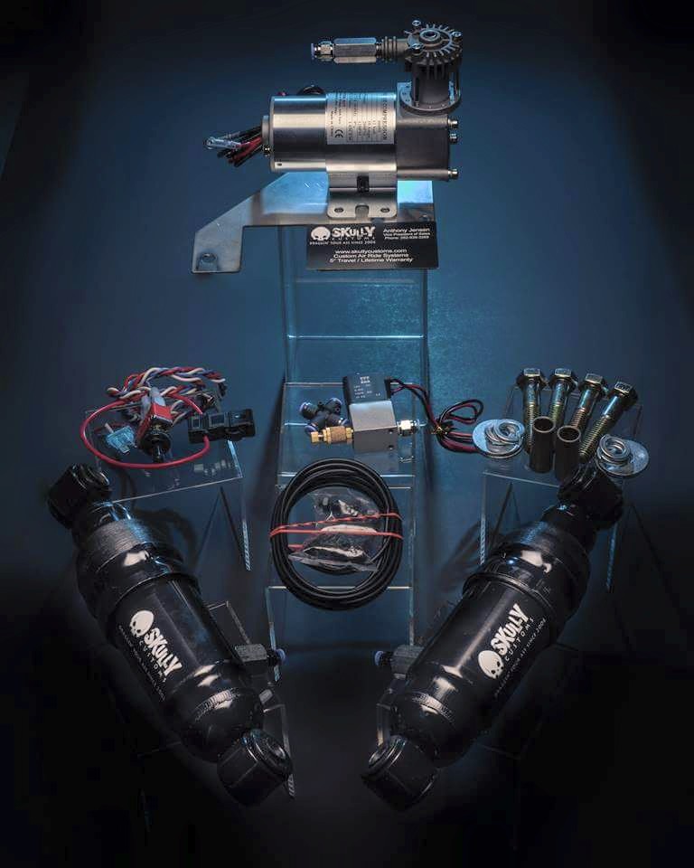 Skully Customs 5" Air Ride System for VROD